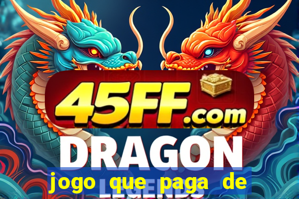 jogo que paga de verdade no pix